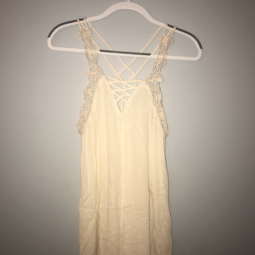 Cream dress